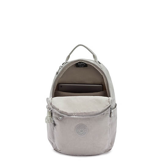 Kipling Seoul Small Tablet Sırt Çantaları Gri | TR 1346RV